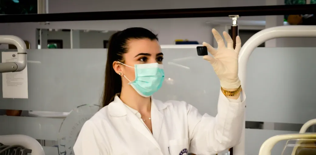 Sala de esterilização (foto de amostra)